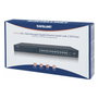 Intellinet Switch Web-Managed Gigabit Ethernet 24 Puertos PoE+ (IEEE 802.3at/af) con 2 Puertos SFP, Capacidad de Conmutación 52 Gbit/s, Montaje en Rack