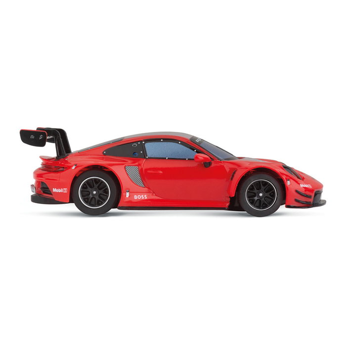 Carrera Modelo a Escala Porsche 911 GT3 R Red Devil - Coches de Carreras Híbridos - Color Rojo con Iluminación para +8 Años