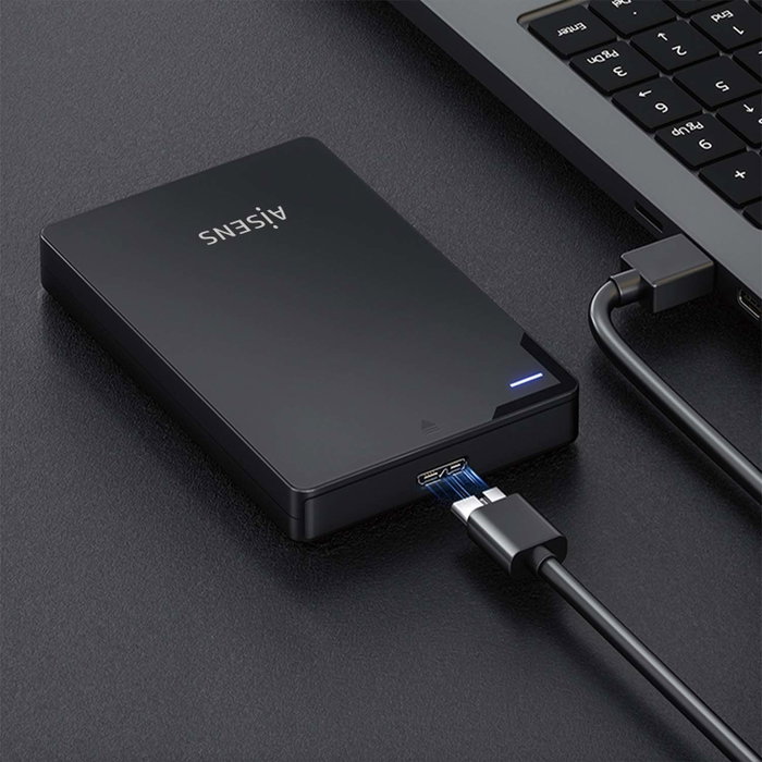 AISENS ASE-2520B Caja Externa para Disco Duro 2.5 SATA USB 3.1 Gen 1 Negra AISENS ASE-2520B Caja Externa para Disco Duro 2.5 SATA USB 3.1 Gen 1 Negra