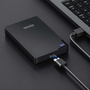AISENS Caja Externa para Disco Duro 2.5 SATA USB 3.1 Gen 1 Negra ASE-2520B