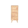 DKD Home Decor Cajonera de Madera de Hevea Natural Qingyue