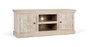 GINER Y COLOMER Mueble de TV con 2 puertas y 2 huecos en madera de mango color Arena