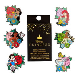 Disney Loungefly POP! Pin Chapas esmaltadas Princess Tattoo 3 cm Surtido (12)