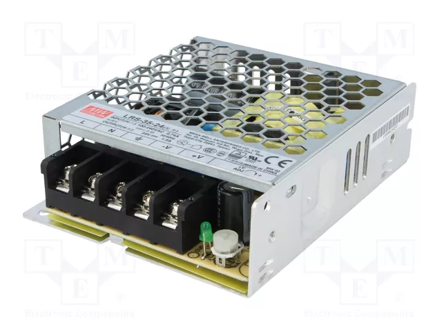 MEAN WELL LRS-35-24 Alimentador de impulso 36W 24VDC 1,5A