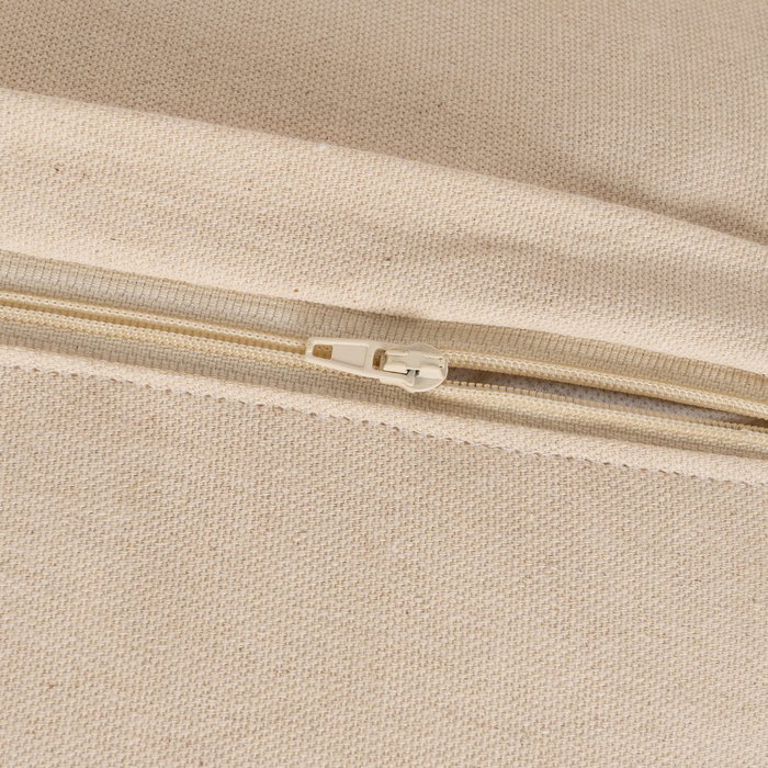 Cojín Blanco Natural Lana-Algodón 45 X 45 cm