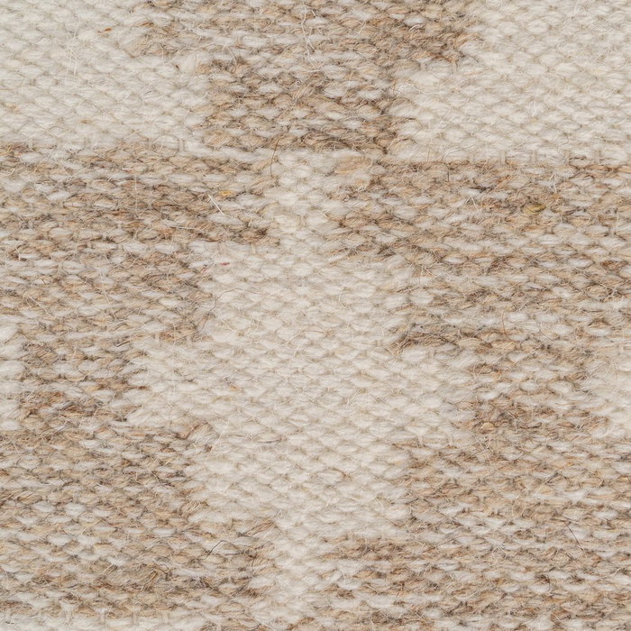 Cojín Blanco Natural Lana-Algodón 45 X 45 cm