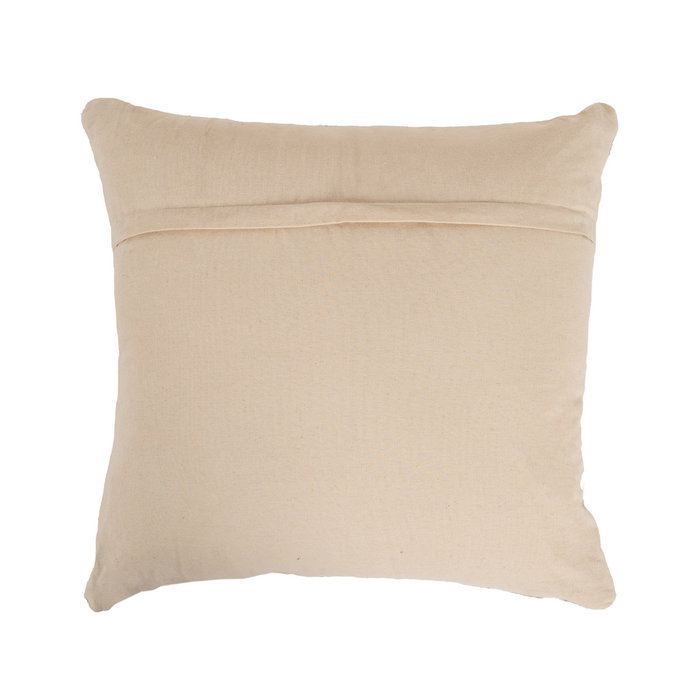 Cojín Blanco Natural Lana-Algodón 45 X 45 cm