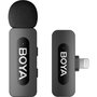 Boya BY-V1 (V 2.0) Micrófono Lavalier Inalámbrico 1TX + 1RX Lightning