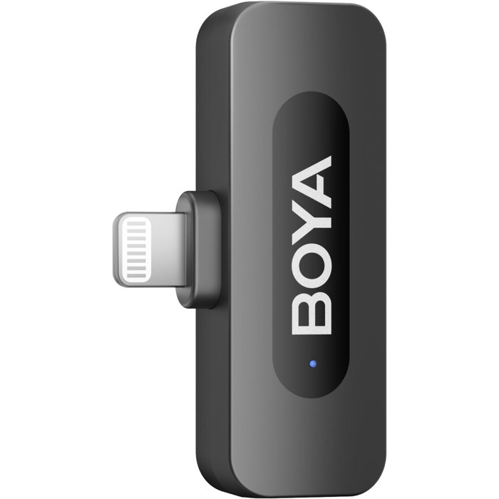 Boya BY-V1 (V 2.0) Micrófono Lavalier Inalámbrico 1TX + 1RX Lightning