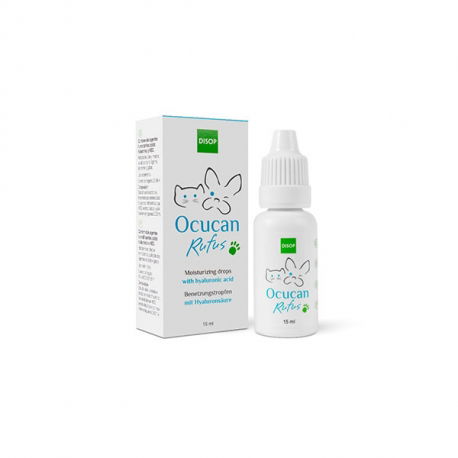 Ocucan Rufus Gotas Humectantes 15 mL para Mascotas