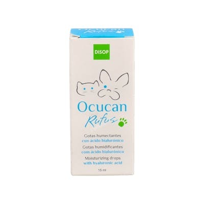 DISOP VET Ocucan Rufus Gotas Oculares Humectantes 15 ml DISOP VET Ocucan Rufus Gotas Oculares Humectantes 15 ml