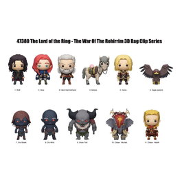 El Señor de los Anillos: la Guerra de los Rohirrim Colgantes PVC 3D Expositor (24)