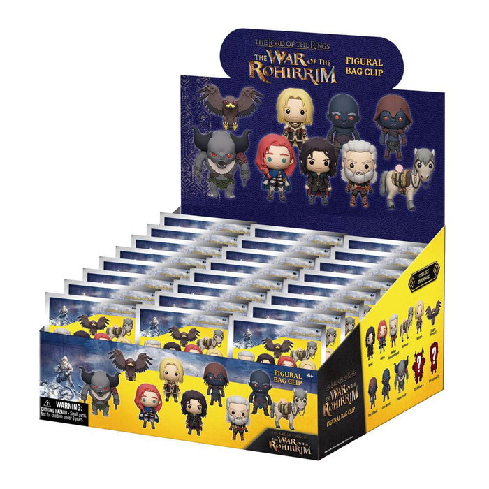 El Señor de los Anillos: la Guerra de los Rohirrim Colgantes PVC 3D Expositor (24)