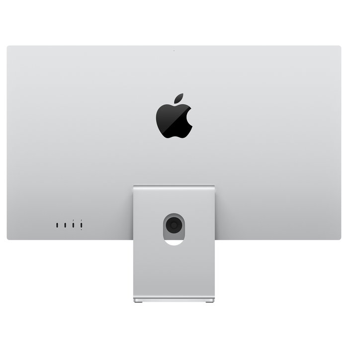 Apple Studio Display Monitor 27" 5K (5120x2880), Panel LED, True Tone, Cristal Estándar, Soporte Ajustable en Altura e Inclinación, 6 Altavoces, Cámara 12MP - Color Plata
