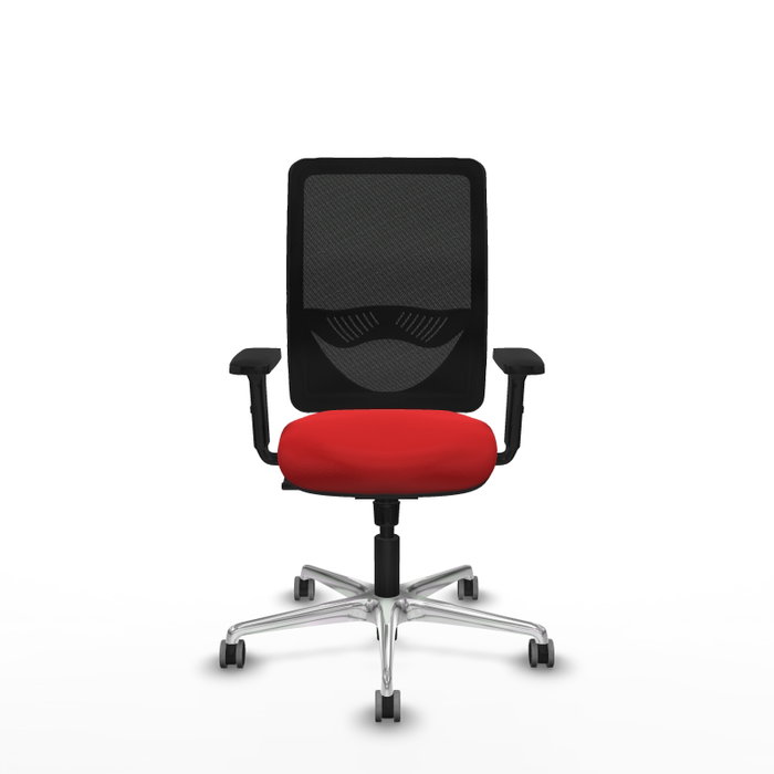 PIQUERAS Y CRESPO Silla de oficina Zulema Rojo y Negro PIQUERAS Y CRESPO Silla de oficina Zulema Rojo y Negro