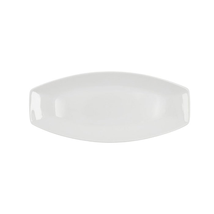 Fuente Oval Porcelana Gastro Quid 35.5x15.8x2.8 cm (18 Unidades) Fuente Oval Porcelana Gastro Quid 35.5x15.8x2.8 cm (18 Unidades)