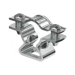 OBO Bettermann ASL 733 17 ALU Abstandschelle con orificio alargado 14-17mm
