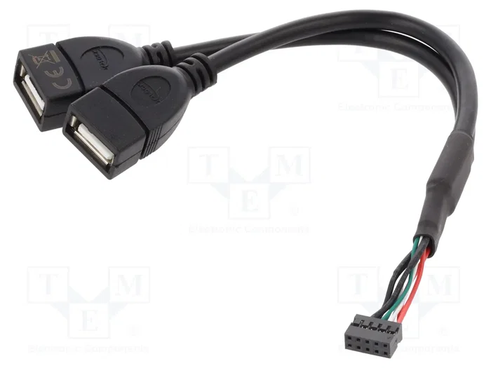 DeLOCK 84933 Cable USB 2.0 con 2 x USB Tipo-A hembra, 0,2 m DeLOCK 84933 Cable USB 2.0 con 2 x USB Tipo-A hembra, 0,2 m