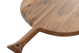 DKD Home Decor Tabla Cortar Basicos Natural 33 x 1.6 x 46 cm