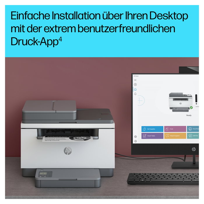 HP LaserJet M234sdn Impresora Láser Monocromo 3 en 1 A4 con LAN, ADF y Dúplex