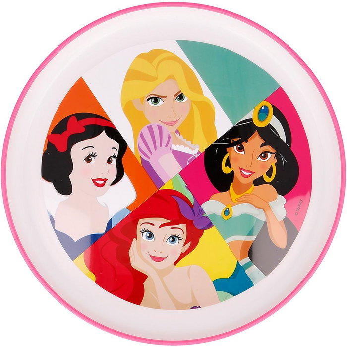 Licensing Plato Premium Bicolor Antideslizante Principesse Disney