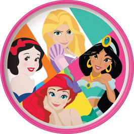 Principesse Plato Bicolor Antideslizante Infantil CZ11293 Licencia Oficial Disney