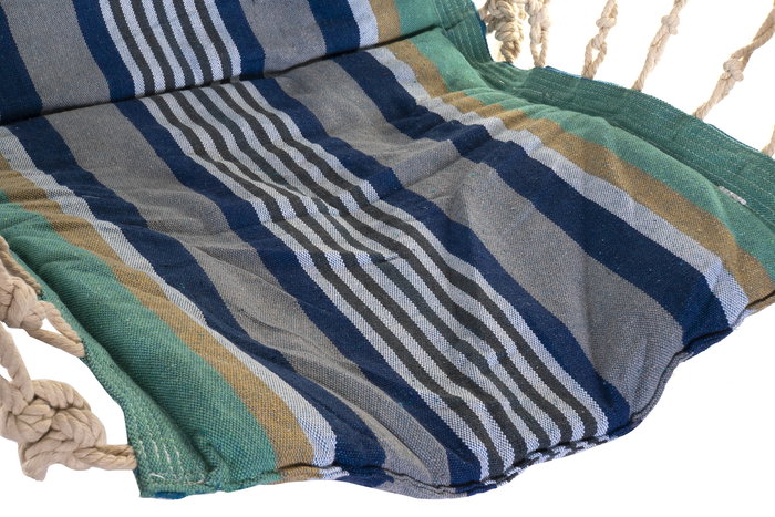 Silla Colgante Terraza Y Jardin DKD Home Decor Azul Multicolor 50 x 100 x 50 cm