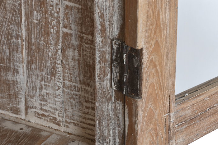 DKD Home Decor Vitrina Natural Madera Reciclada 99 x 50 x 184.5 cm