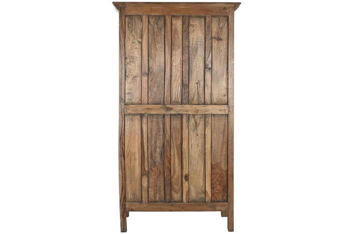 DKD Home Decor Vitrina Natural Madera Reciclada 99 x 50 x 184.5 cm