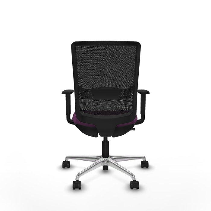 PIQUERAS Y CRESPO Silla de oficina Haches con mecanismo Sincro/Traslack, Morado y Negro PIQUERAS Y CRESPO Silla de oficina Haches con mecanismo Sincro/Traslack, Morado y Negro