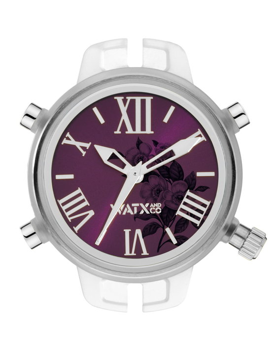 Watxandco RWA4567 Reloj para Mujer con Esfera Roja Watxandco RWA4567 Reloj para Mujer con Esfera Roja