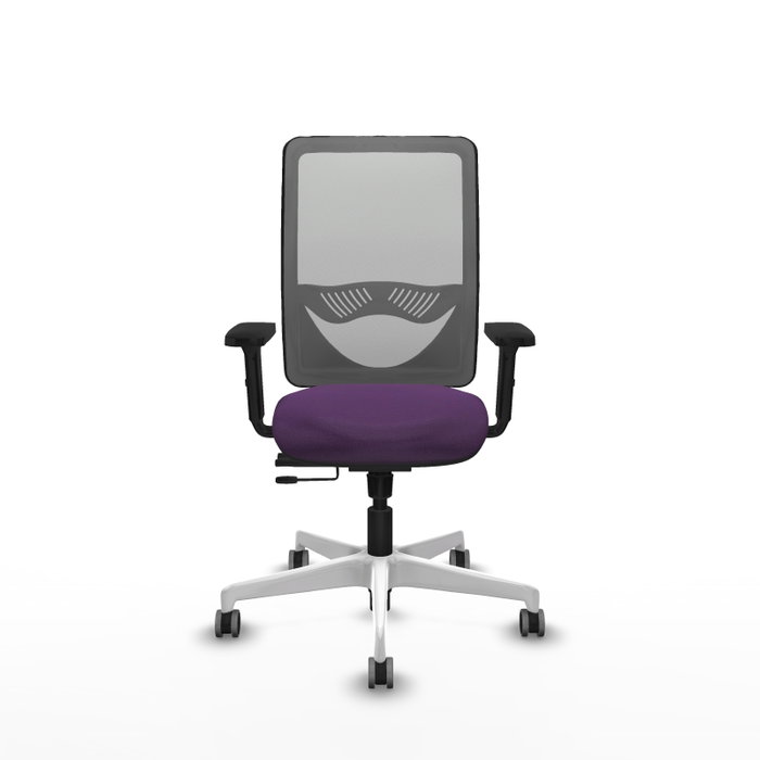 PIQUERAS Y CRESPO Silla de oficina Zulema Morado y Gris PIQUERAS Y CRESPO Silla de oficina Zulema Morado y Gris