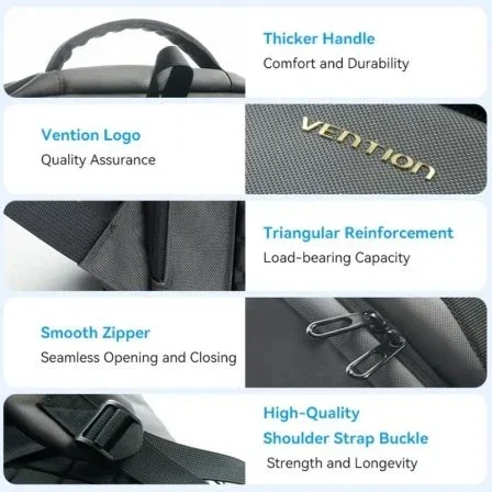 Vention Mochila KRNB0 para Portátiles hasta 15.6" 23L Gris Oscuro Vention Mochila KRNB0 para Portátiles hasta 15.6" 23L Gris Oscuro
