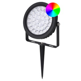 MIBOXER Foco LED Jardín 15W RGB-CCT Smart 15º IP66 con Pincho