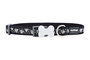 Red Dingo Collar para Perro Diamond Negro Ajustable 25 mm X 41-63 cm Resistente Cómodo