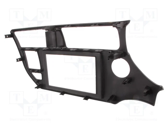 METRA Bastidor de montaje de radio para Kia, 1 DIN, Charcoal