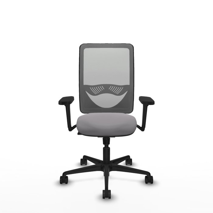 PIQUERAS Y CRESPO Silla de oficina Zulema Gris con Mecanismo Sincro PIQUERAS Y CRESPO Silla de oficina Zulema Gris con Mecanismo Sincro