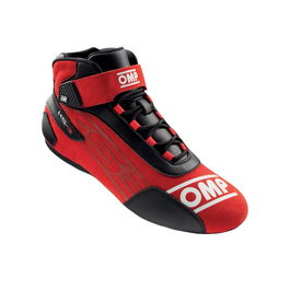 Omp Zapatillas Karting Ks-3 Rojo-Negro Talla 46 OMPKC0-0826-A01-060-46