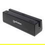 Manhattan Lector de Tarjetas de Banda Magnética USB, Triple Pista, Decodificador Teclado, Cable 1.5 m Negro, 130 mA, 5V, 390g, 43x150x43 mm, CE/FCC