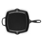 Le Creuset Sartén Grill de Hierro Fundido Cuadrada Negra 26 cm