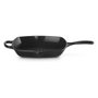 Le Creuset Sartén Grill de Hierro Fundido Cuadrada Negra 26 cm