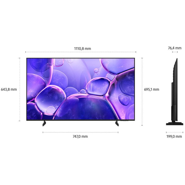 Samsung GU50U8079FUXZG Smart TV Crystal UHD 50 pulgadas 4K