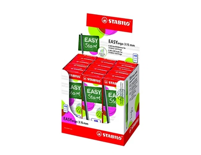 Stabilo easy ergo Minas de grafito HB 3,15 mm Stabilo easy ergo Minas de grafito HB 3,15 mm