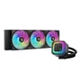 DeepCool LE360 V2 Kit de refrigeración líquida todo en uno (AIO) para CPU, 3 ventiladores de 120 mm, negro, compatible con LGA 1700/1200/115x y AM5/AM4