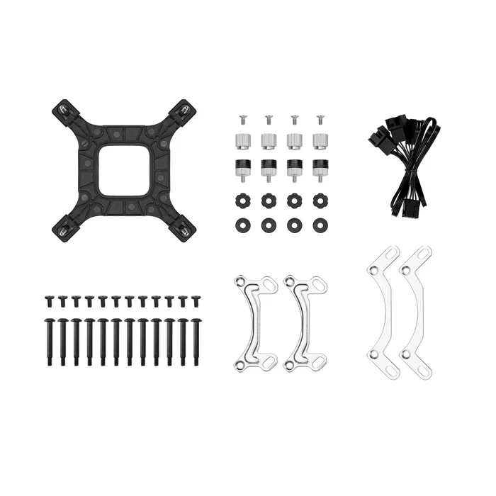 DeepCool LE360 V2 Kit de refrigeración líquida todo en uno (AIO) para CPU, 3 ventiladores de 120 mm, negro, compatible con LGA 1700/1200/115x y AM5/AM4