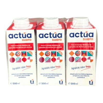ACTUA Suero Fresa 200 Ml ACTUA Suero Fresa 200 Ml