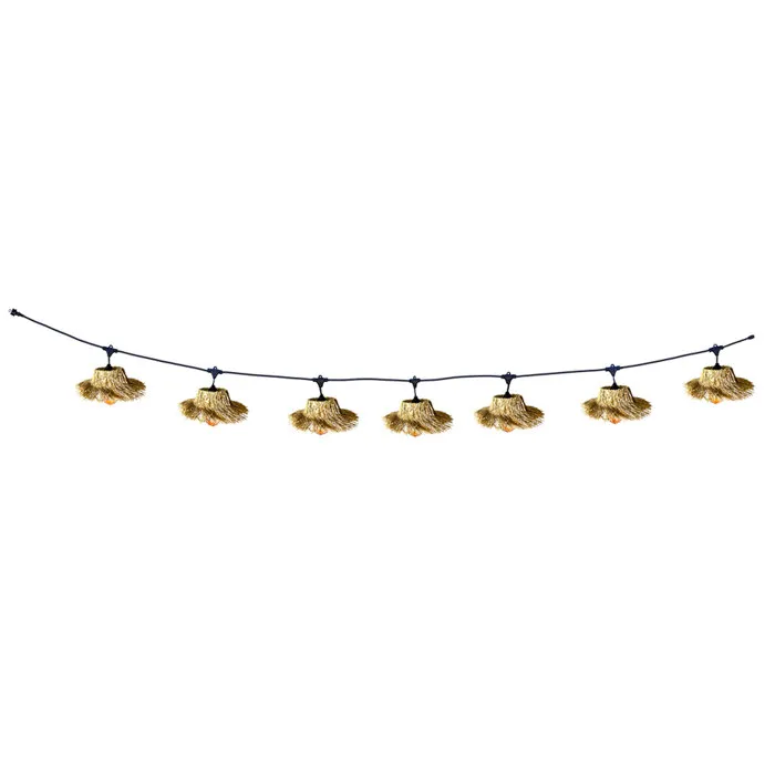 Lumisky TAHITI Guirnalda de Luces Exteriores Conectable, 7 Bombillas LED de Filamento E27 Blanco Cálido, 6 Metros - LUM3666162005795 Lumisky TAHITI Guirnalda de Luces Exteriores Conectable, 7 Bombillas LED de Filamento E27 Blanco Cálido, 6 Metros - LUM3666162005795