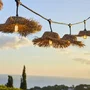 Lumisky TAHITI Guirnalda de Luces Exteriores Conectable, 7 Bombillas LED de Filamento E27 Blanco Cálido, 6 Metros - LUM3666162005795