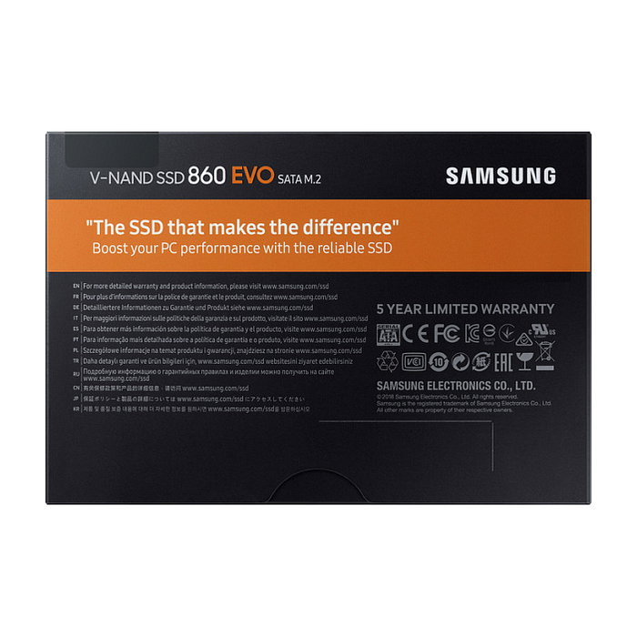 Samsung 860 EVO SSD M.2 2TB SATA III V-NAND MLC