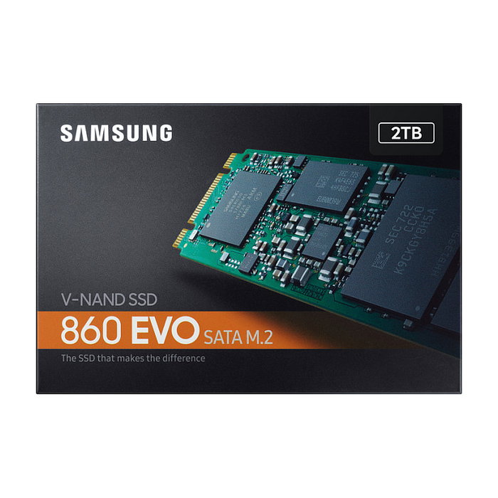 Samsung 860 EVO SSD M.2 2TB SATA III V-NAND MLC